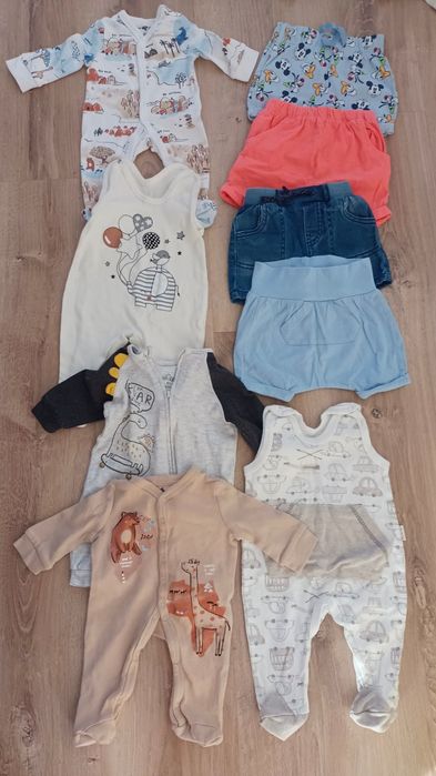 Ubranka niemowlęce zestaw