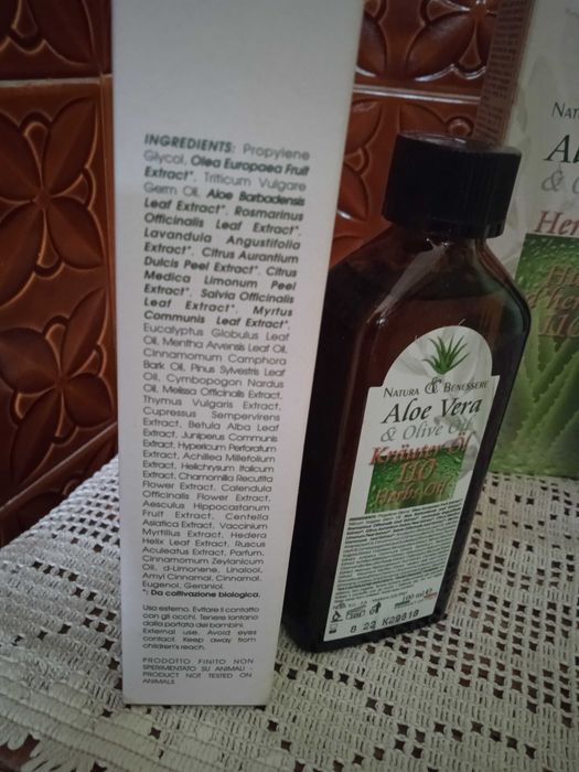 Lote Óleo 110 Ervas Natura & Benessere (2 novos + 2 oferta)