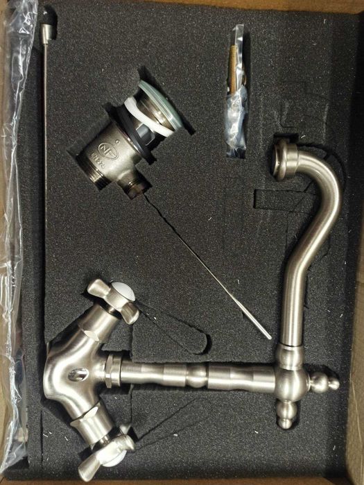 Bateria umywalkowa stal 
TRES RETRO Promocja !!!