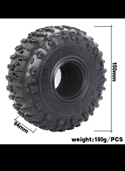 Колеса для радіомоделей Crawler 1/10 масштаб