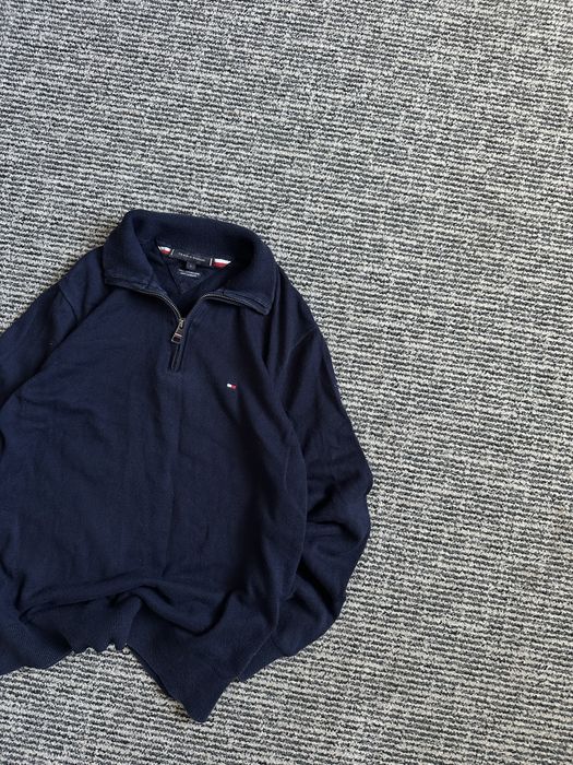 Полузамок tommy hilfiger 1/3 zip tommy hilfiger кофта tommy hilfiger