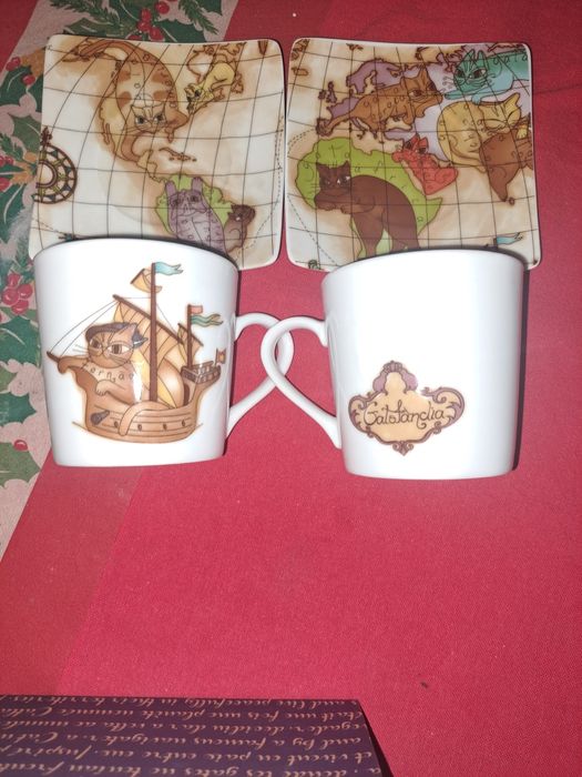 Conjunto Chá Gato Preto