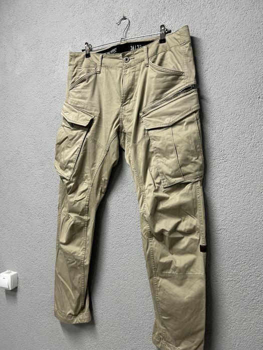 Штани джинси G star Raw W36 L32 rovic zip 3d чоловічі оригінал карго