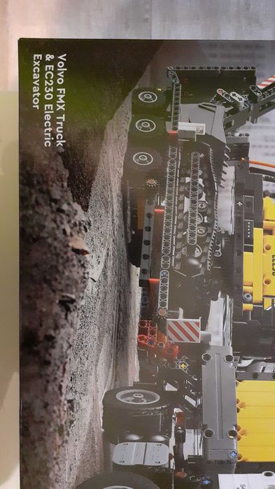Lego 42175 Technic Ciężarówka Volvo FMX I koparka EC230 electric Nowy