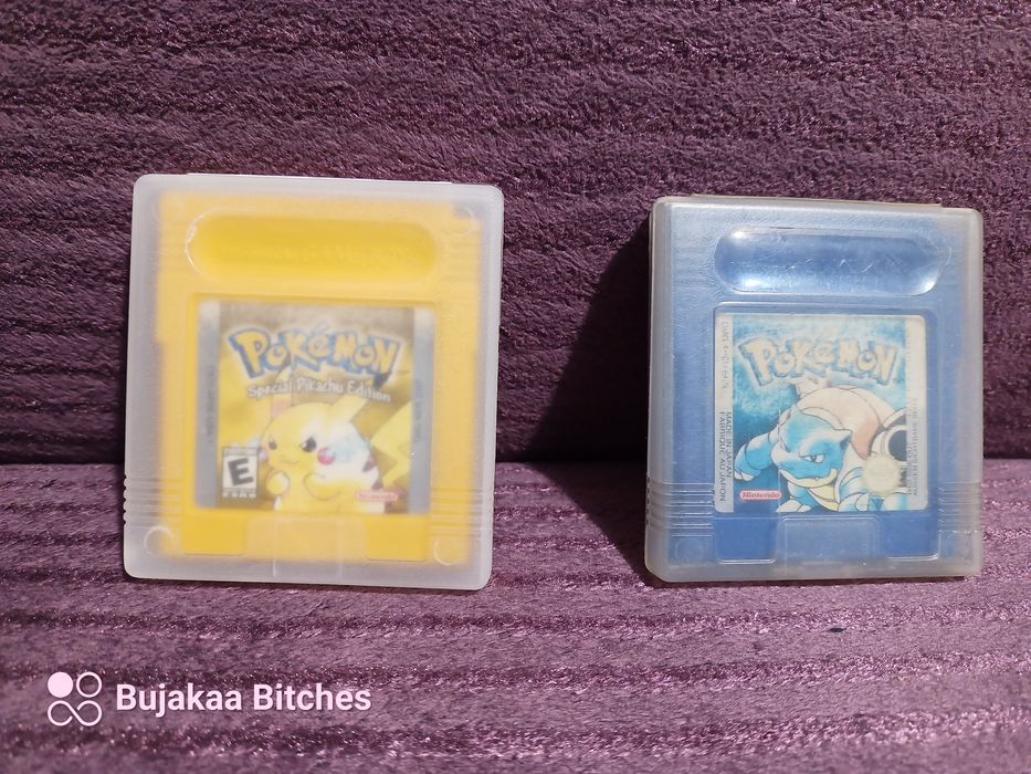 Pokemon Yellow 100% + Pokemon Blue Oryginalne :)
