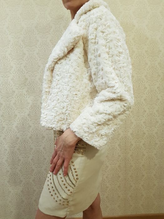 Жакет, болеро свадебное меховое