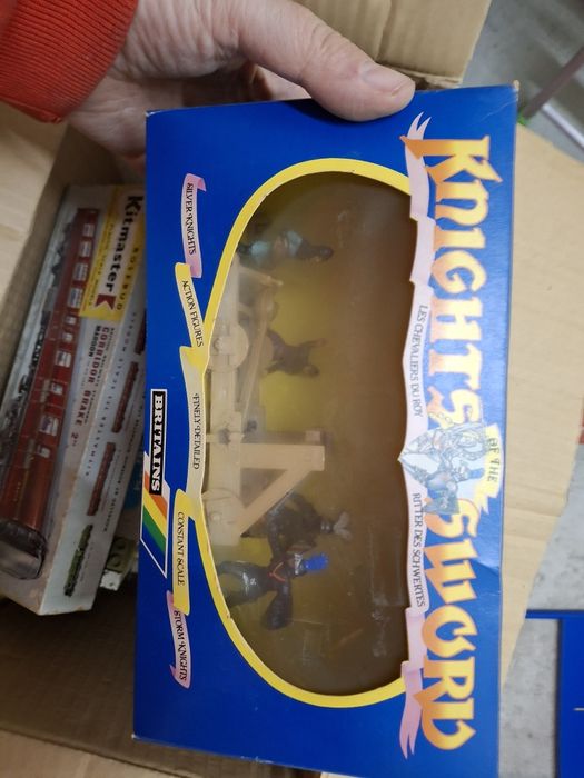 Caixa original Britains  Knight  Sword vintage