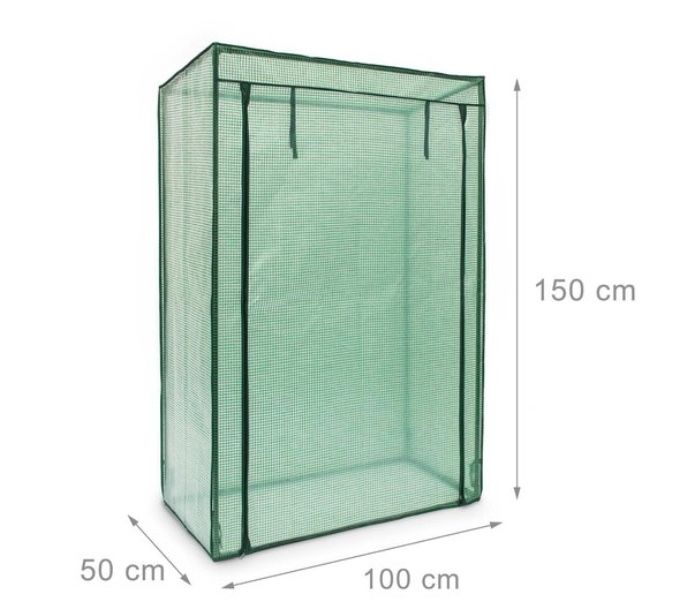 Szklarnia Relaxdays 0,5 x 1 m x 150 cm