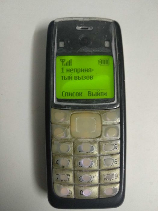 кнопочный телефон Nokia 1110i без зарядного с новым аккумулятором