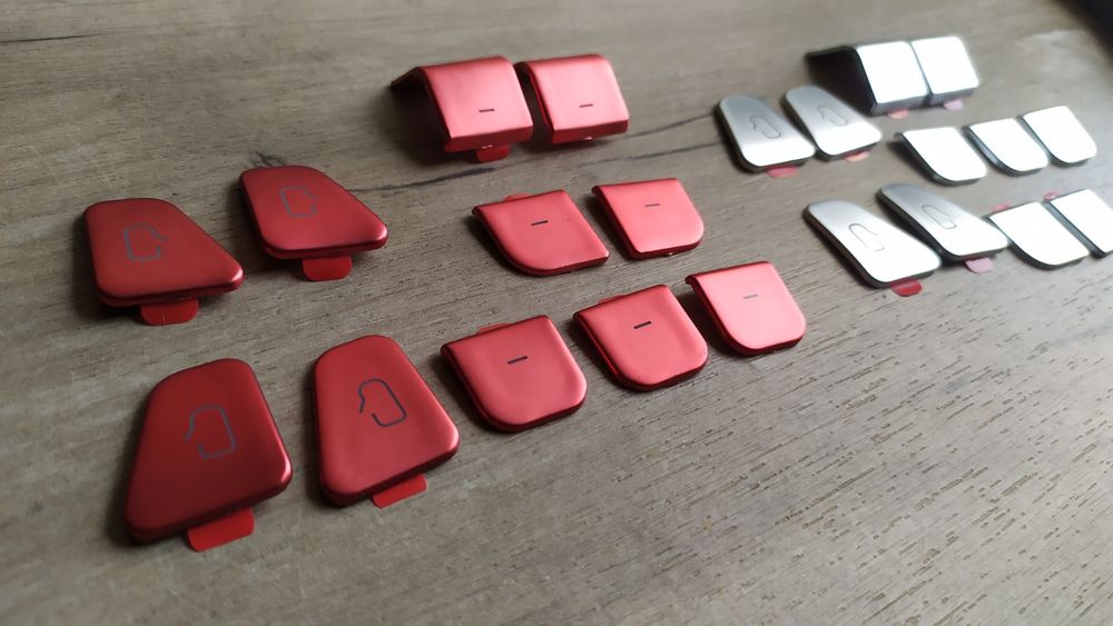 Накладки на кнопки Тесла модель 3 модель Y