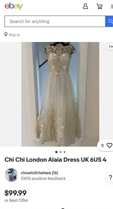 Сукня Chi Chi london (весілля, випускний,свято чи фотосесія)