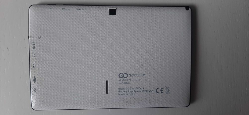 Планшет GOCLEVER Модель 76GPSTV