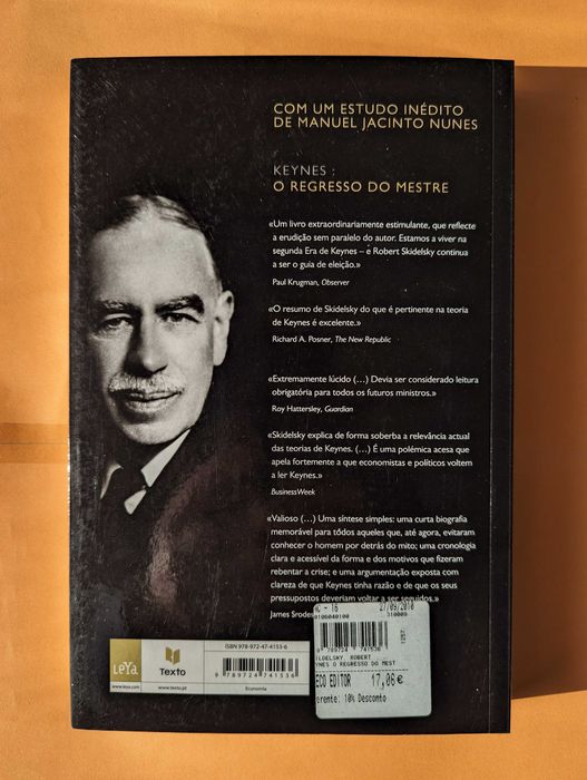KEYNES - O Regresso do Mestre - Robert Skidelsky