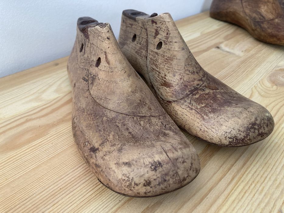 Moldes para sapatos em madeira
