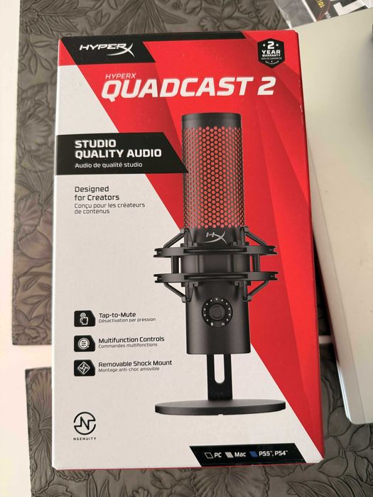 Mikrofon HyperX QuadCast 2