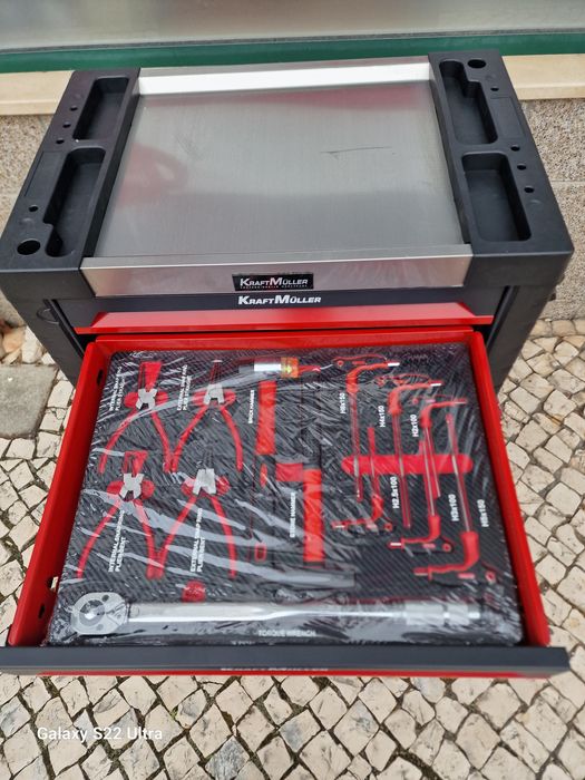 Pormação Módulos de Bancada com 4 gavetas completas novo