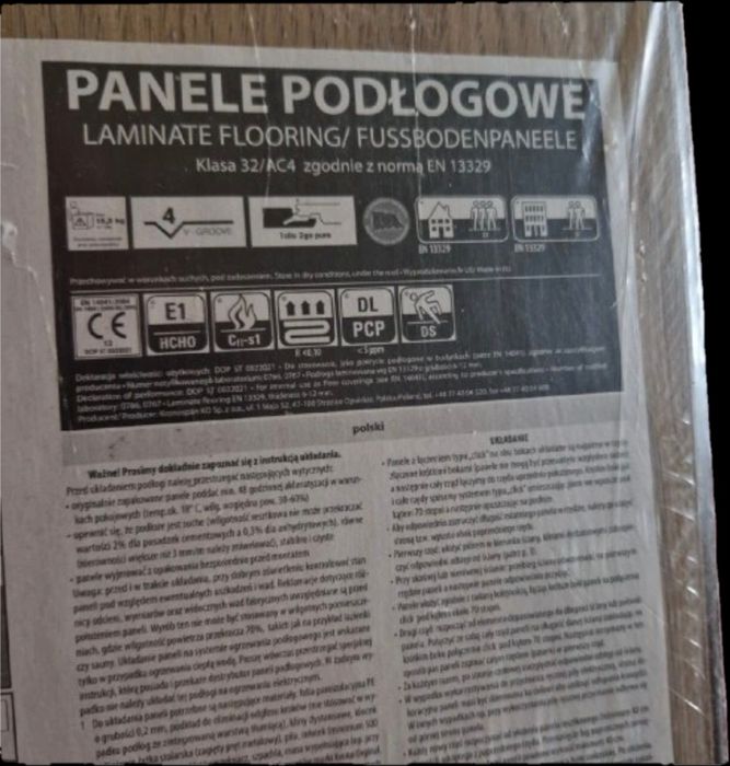 Panele podłogowe laminowane Kronospan Toledo AC4