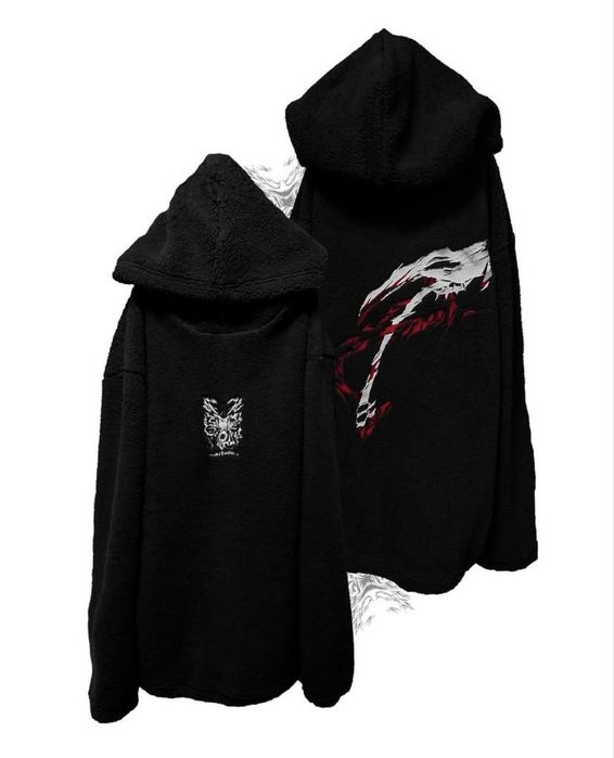 scythe of tears» reworked plush hoodie twenty souls плюш худи: 1