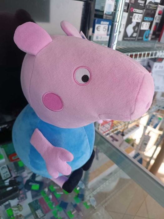Novidade:Peluche George Peppa Pig 40cm(31cm sentado)