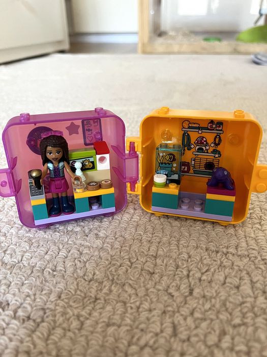 2 kostki lego friends 41414 kostka Emmy 41405 kostka Andrei + 1 gratis