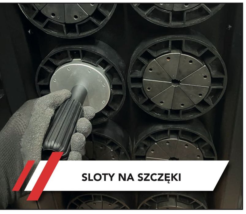 Zakuwarka do węży hydraulicznych  Hydflex NF-50A + 17 KPL szczęk