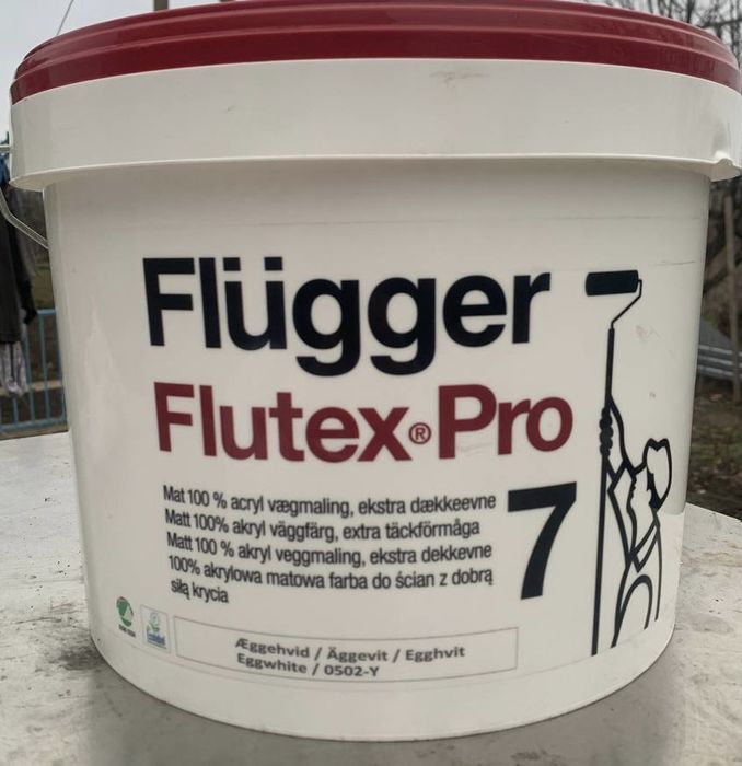 Краска акриловая Flugger flutex pro7