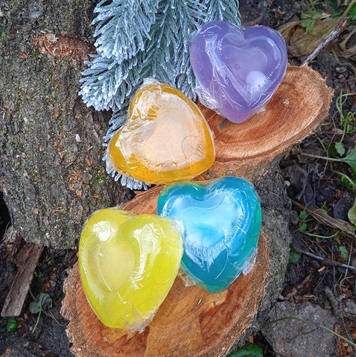 Подарунковий набір Сердечка мило подарунок на день Святого Валентина