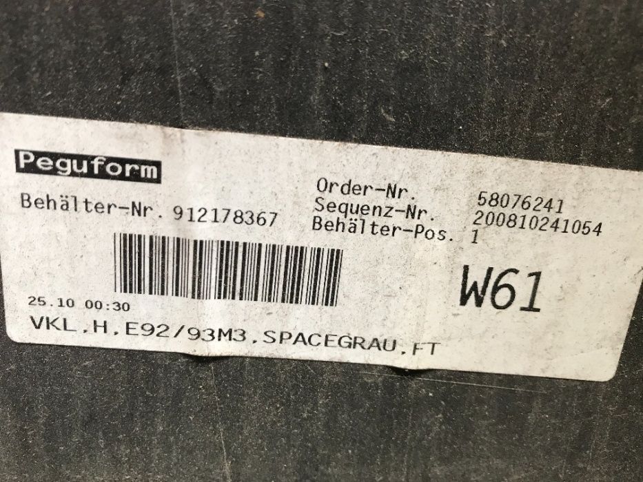 BMW M3 - E92 - E93 párachoques