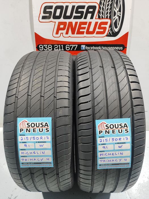 2 pneus impecáveis 205-50R17 michelin - Oferta dos portes
