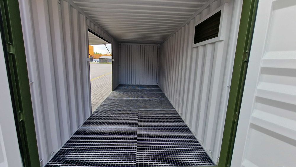 Kontener 20'DC gastronomiczny morski stoisko gastro - Gdańsk