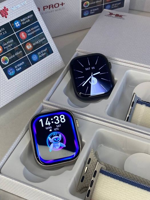 ТОП!! Smart watch серии HK 10 Pro+ (plus) Gen.5 умные Смарт часы Apple