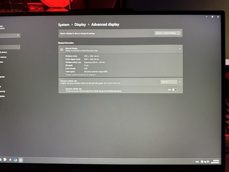 Legion Lenovo Slim 5 16aph8