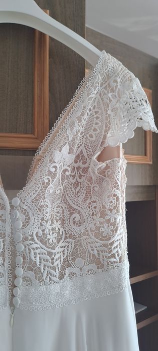 Suknia ślubna Elizabeth Passion 40/38, model 2022, suknia 5044T, ivory