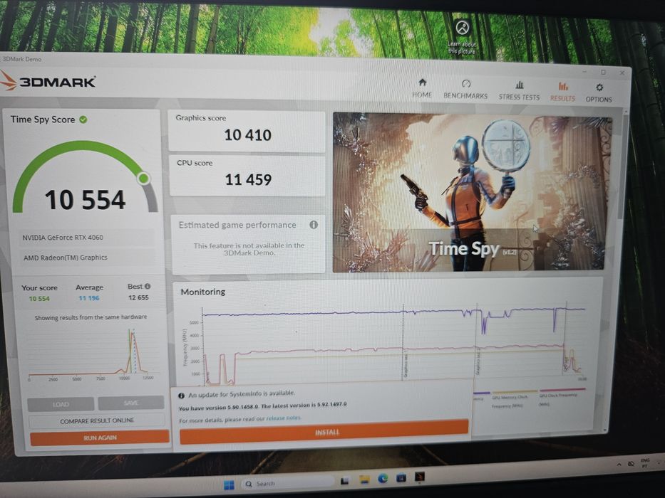 ASUS Dual GeForce RTX 4060 OC V2 8GB GDDR6 – Como Nova com Fatura e Garantia