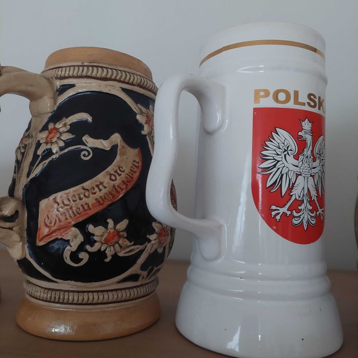 Duże kufle bawarskie