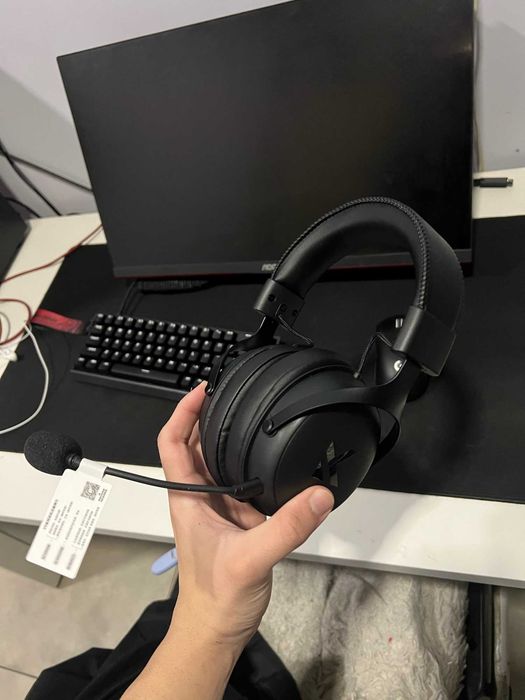 ‼️ТОП Бездрот! Ігрові навушники MCHOSE V9 Pro(Black)| +ДОНГЛ 2.4