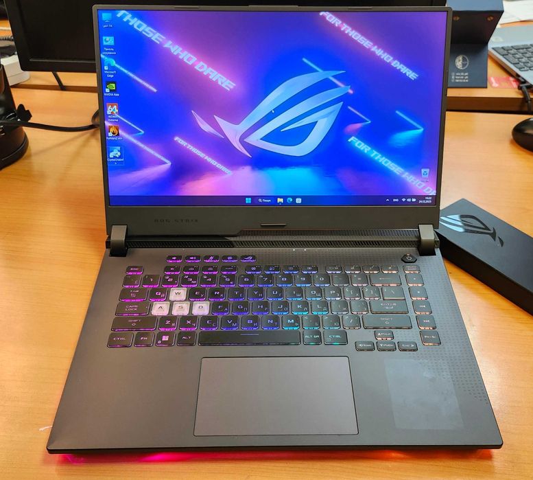 Ноутбук ASUS Rog Stix g15 Ryzen 7 4800H RTX3060 16GB RAM 500 SSD