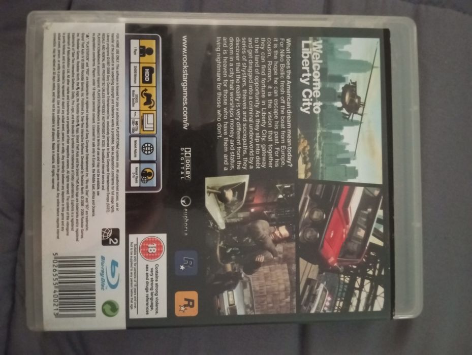 Jogo GTA 4 (grand theft auto IV) Para PlayStation 3