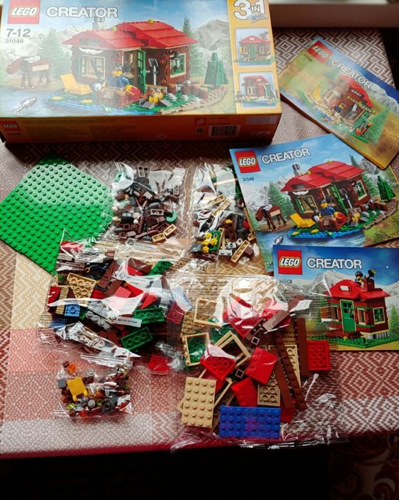 LEGO Creator 31048 Домик на берегу озера (368 деталей)
