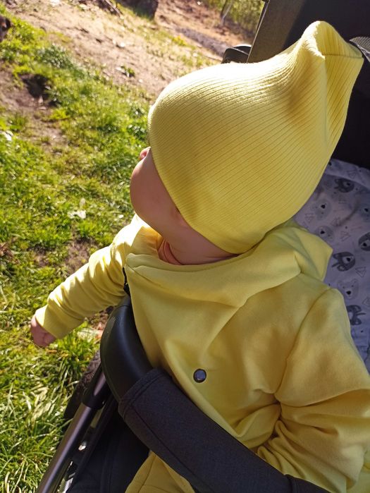 Ромпер з шапкою  весна для хлопчиків і дівчаток