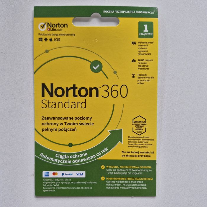 Antywirus NORTON 360