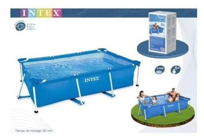 Бассейн каркасный Intex 28270 220-150-60 см объем 1662 л.