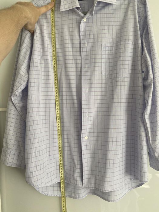 Koszula męska Daniel Hechter, rozmiar L fioletowa