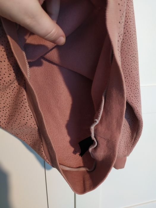 H&M bluza królik kropki 134/140
