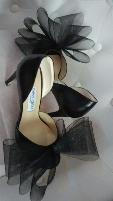 Sandałki szpilki Jimmy choo 40 ślub