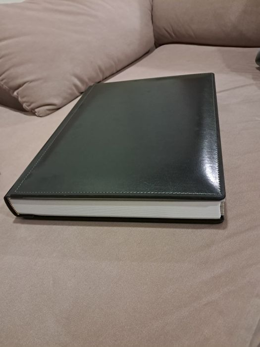 Album fotografico e mala em pele