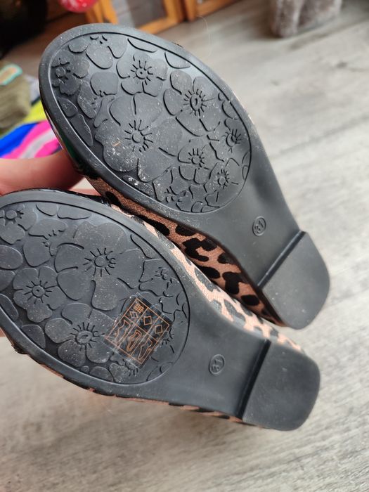 Nowe balerinki panterka