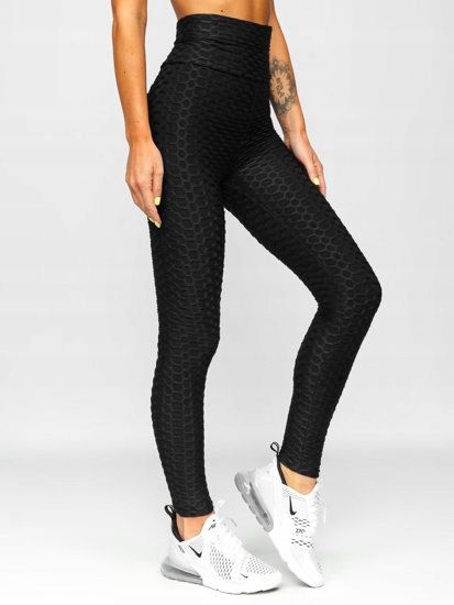 Legginsy Getry Fitness Karbowane Push-up M/l
