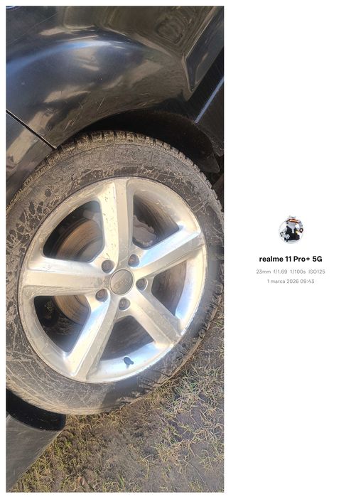 Koła audi Q7 20" opony jak nowe