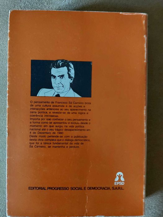 Livro Textos de Francisco Sá Carneiro - Vol. 1